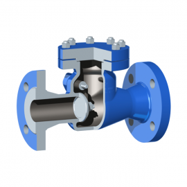 Swing Check Valve: According to DIN / EN